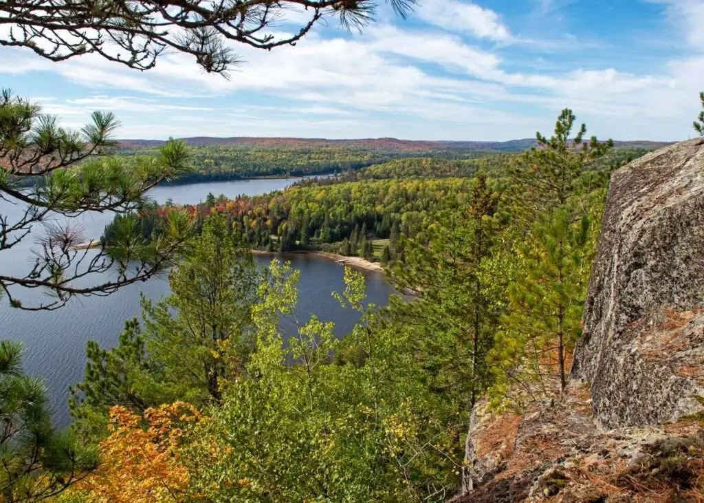 Centennial Ridges - best trails in algonquin park for fall colors